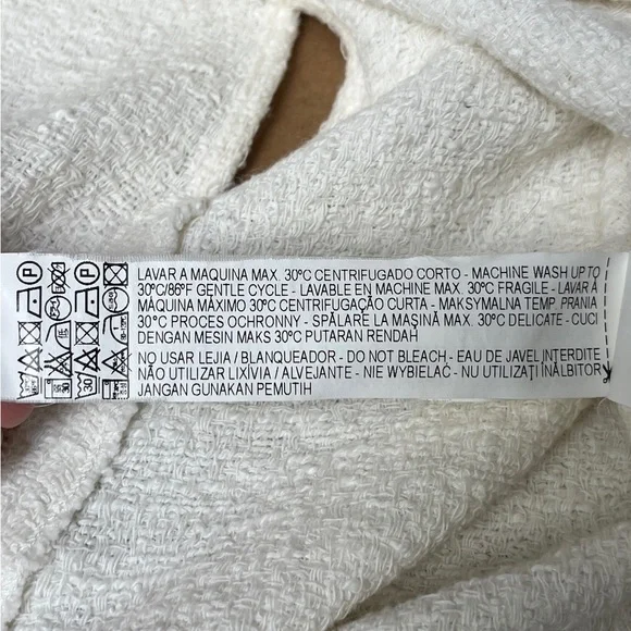 Zara Woman white top size S - Picture 6 of 11